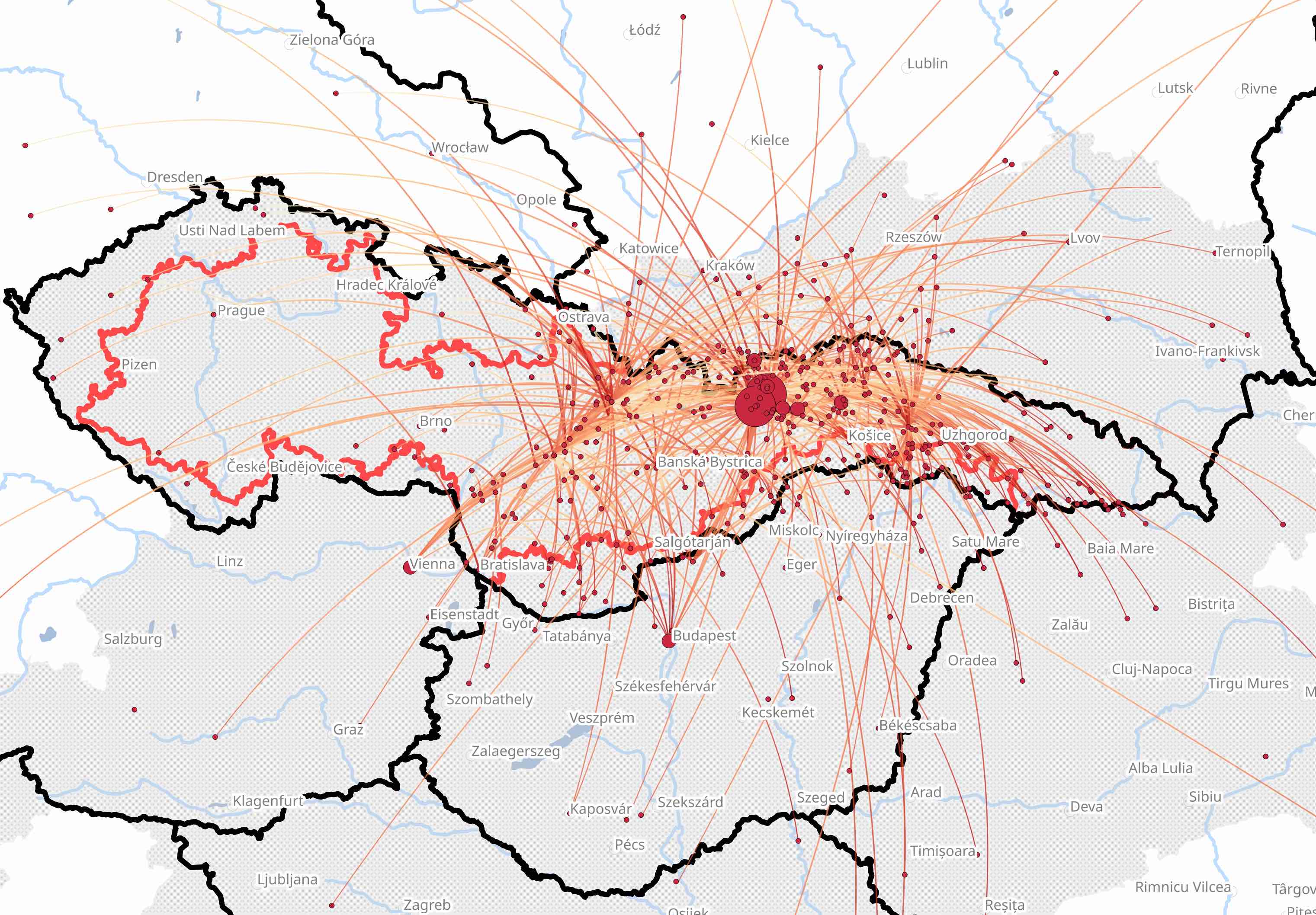 Spatial Queries and the First Deportations from Slovakia